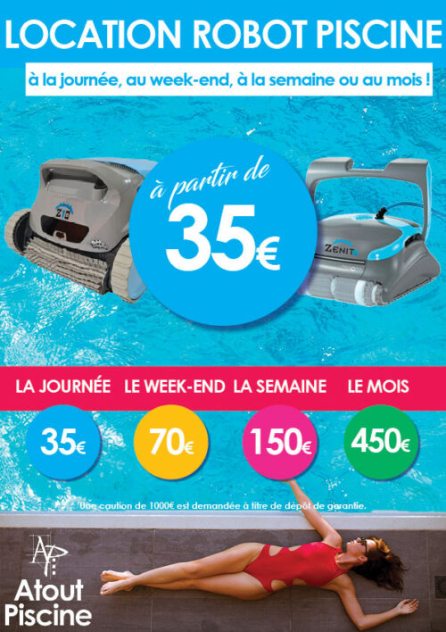 Location robots piscine à Narbonne et Lézignan