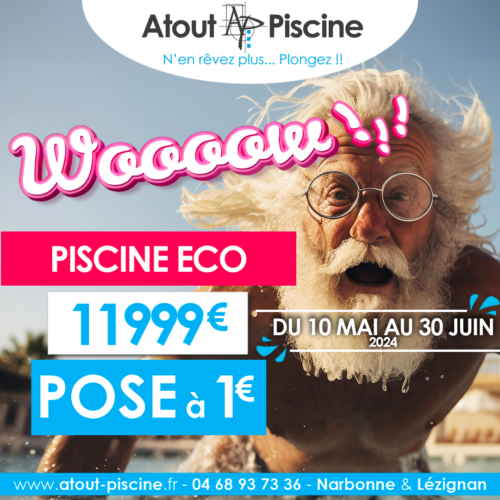 L'offre Wooow !!! Piscine éco à 11999€