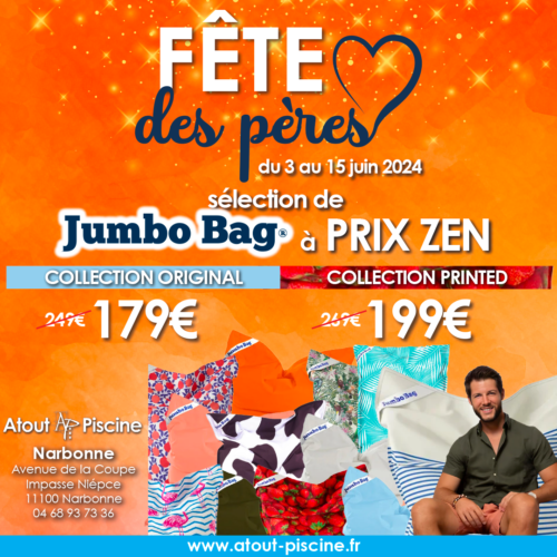 Fêtes des pères 2024 : Jumbo Bag à prix Zen