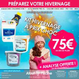 Kit Hivernage piscine à prix CHOC