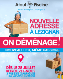 Déménagement Atout Piscine Lézignan-Corbières