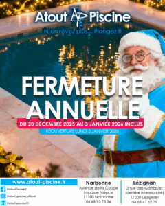 Fermeture annuelle 2025