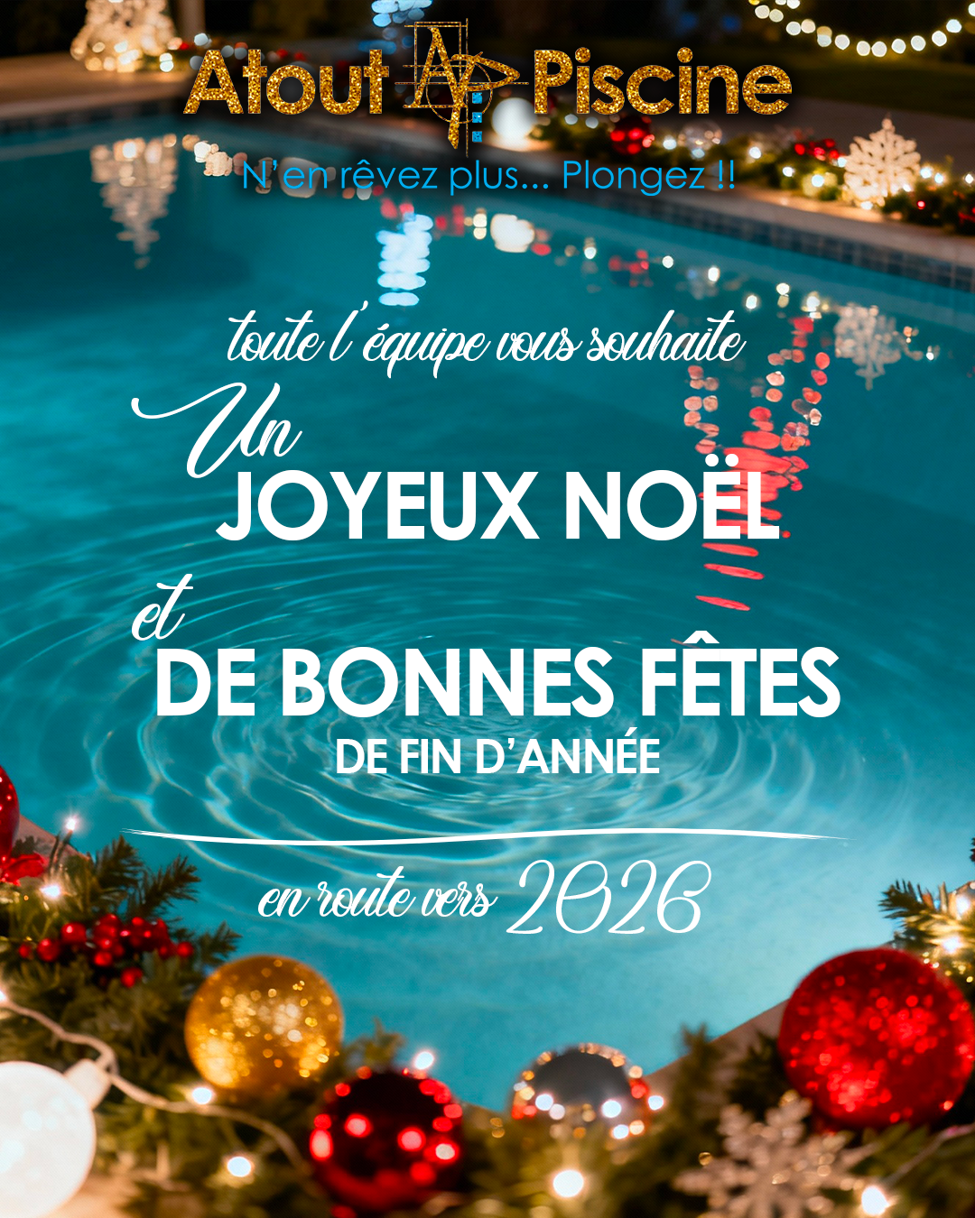 Joyeux Noël et bonne fête de fin d'année 2025