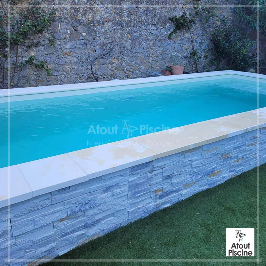 Construction piscine béton 5x2m à Canet d'Aude