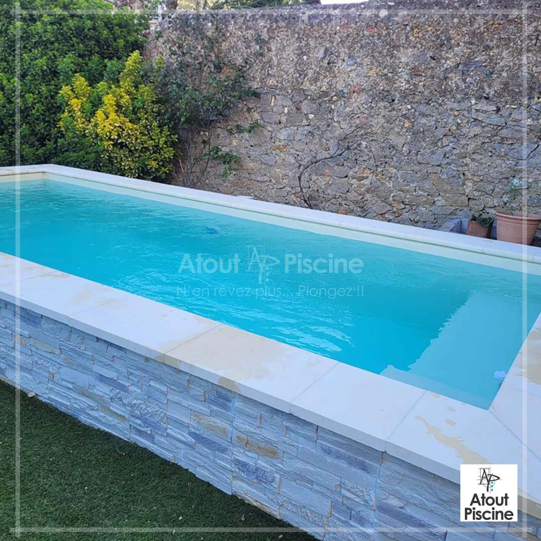 Construction piscine béton 5x2m à Canet d'Aude