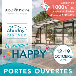 Semaine Happy Abridays du 12 au 19 octobre 2024