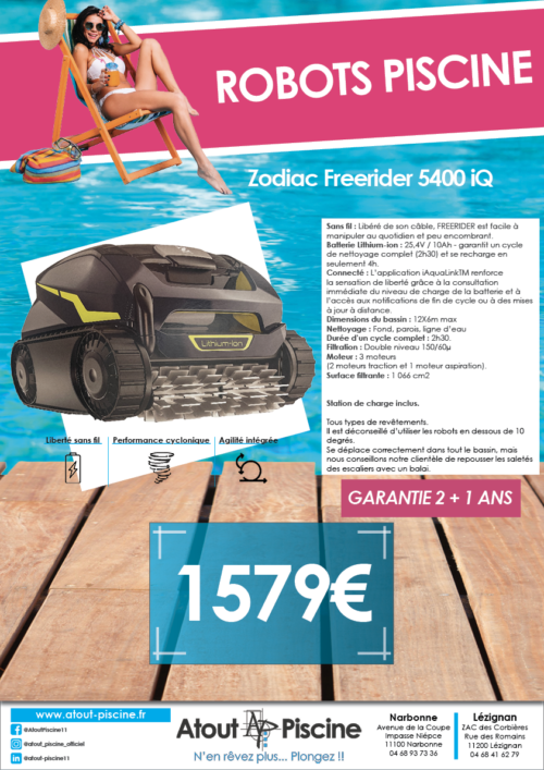 Zodiac Freerider 5400iQ